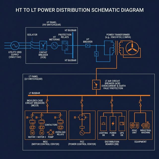 HT vs LT Electrical Panels Explained